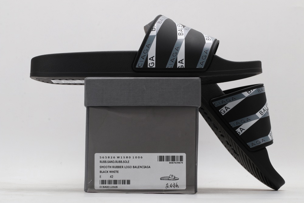 BLG Rubber Slides White -SiL*Very