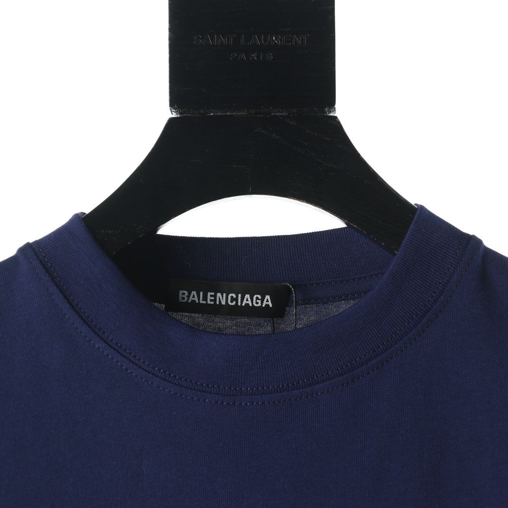 Ba1en*iaga BLCG 20ss top model text patch short sleeves