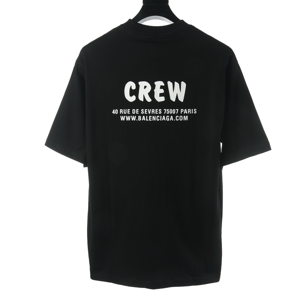 Ba1en*iaga BLCG 21FW crew limited short-sleeved shirt