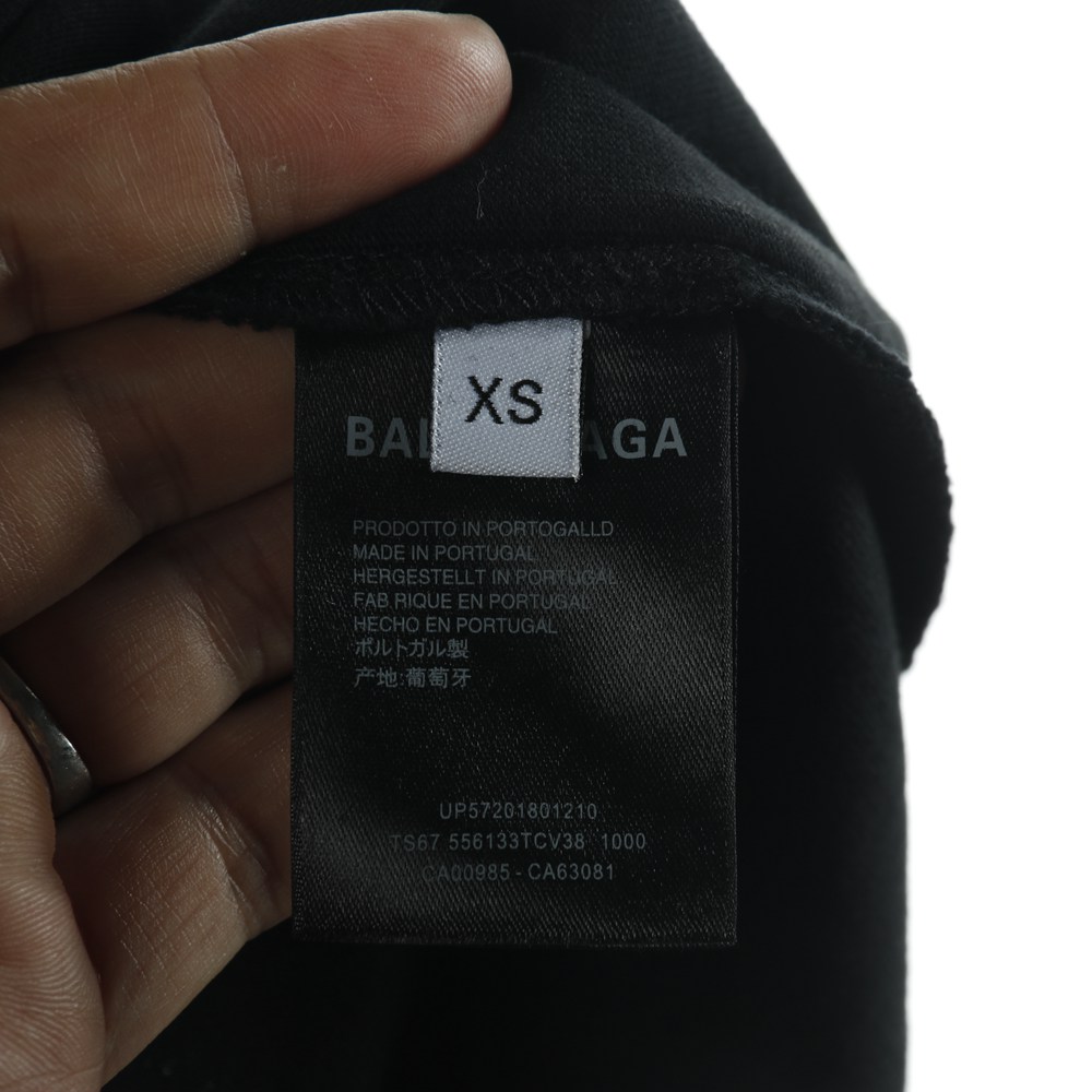 Ba1en*iaga BLCG 21ss GW GYM WEAR letter print short sleeve