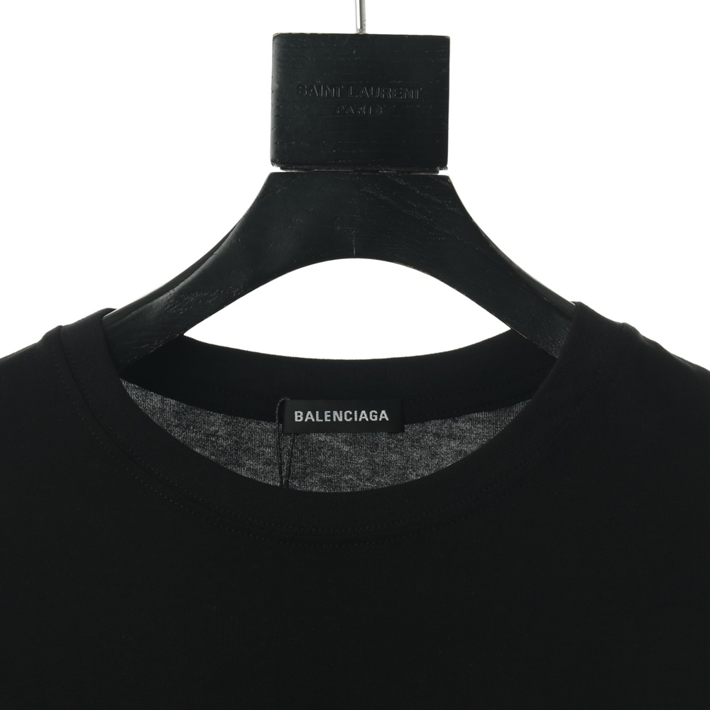 Ba1en*iaga 1961s retro vintage high-definition portrait print short sleeve