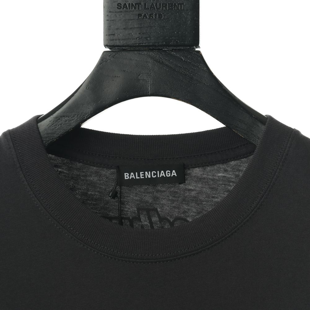 Ba1en*iaga BLCG 20ss rock band print short sleeve