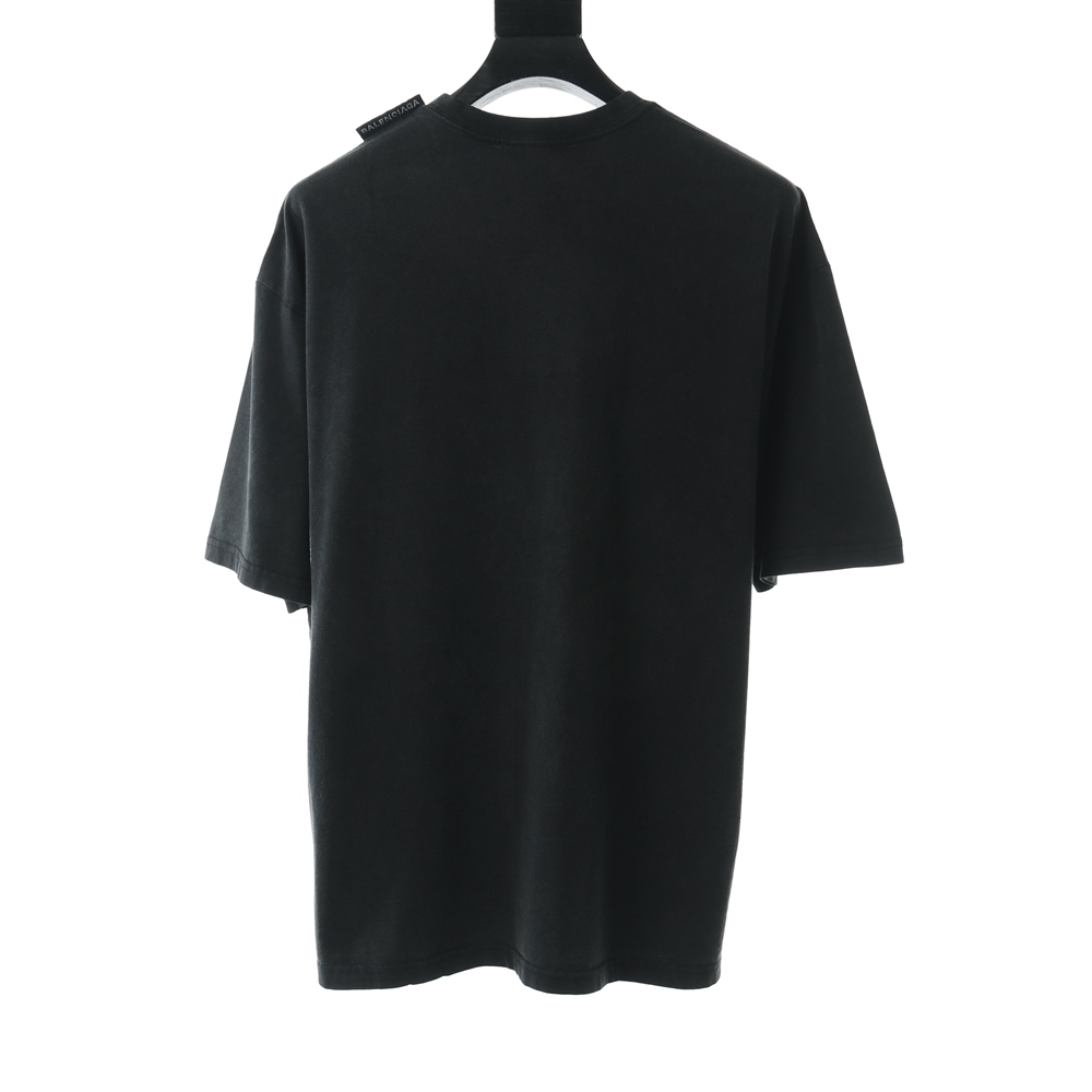 Ba1en*iaga BLCG 2020ss shoulder label wash short sleeve