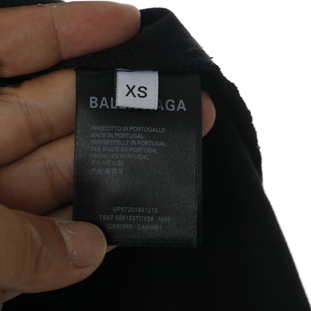 Ba1en*iaga BLCG 2020ss shoulder label wash short sleeve