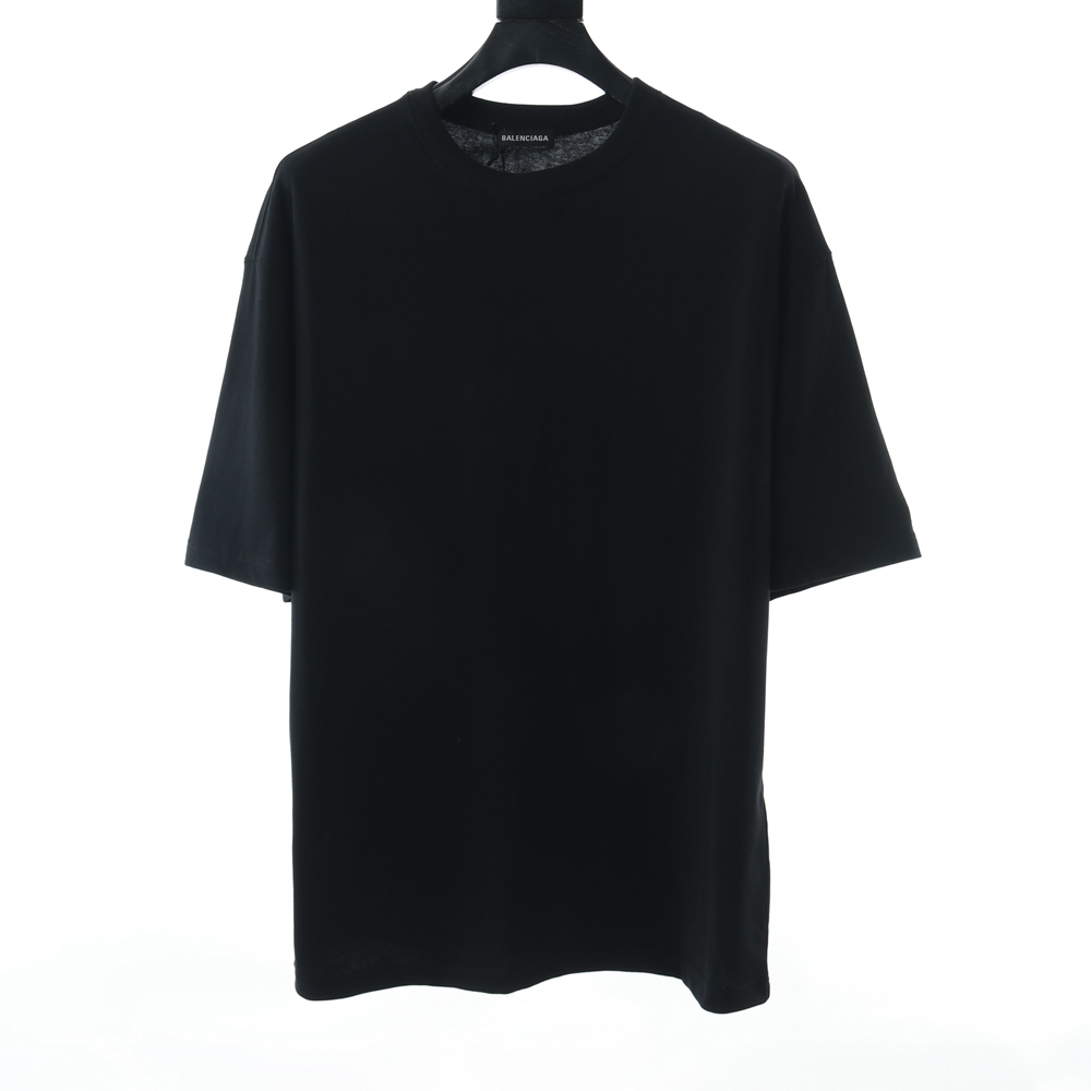 Ba1en*iaga BLCG 20ss black back letter short sleeve