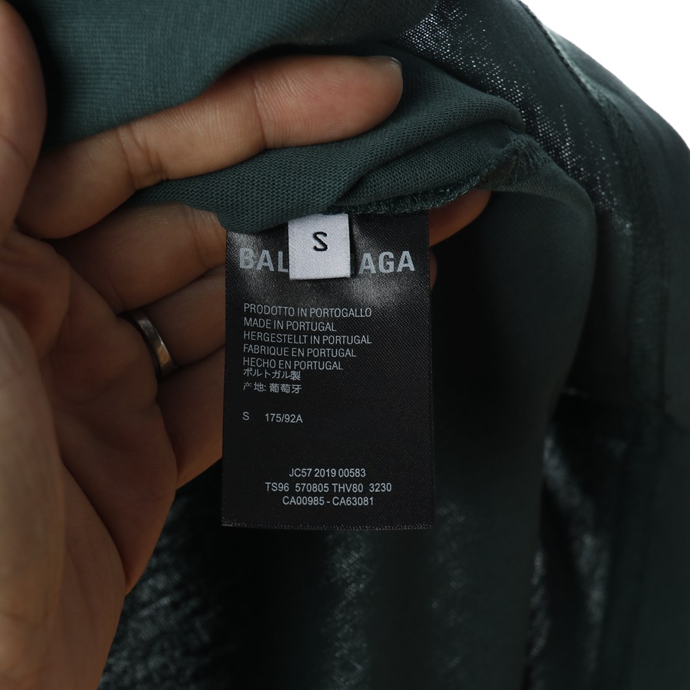 Ba1en*iaga BLCG Washed Whale Short Sleeve