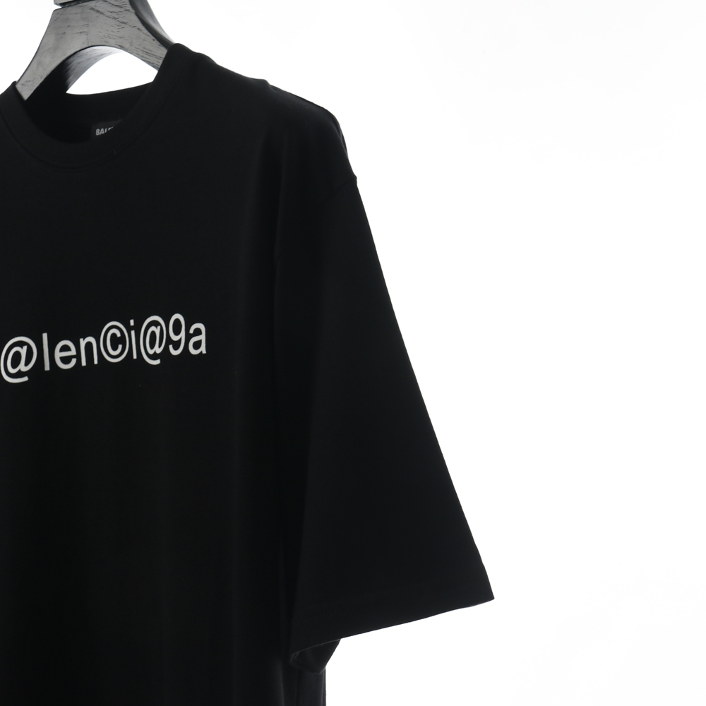 Ba1en*iaga BLCG 20ss short sleeve T-shirt with letters on chest