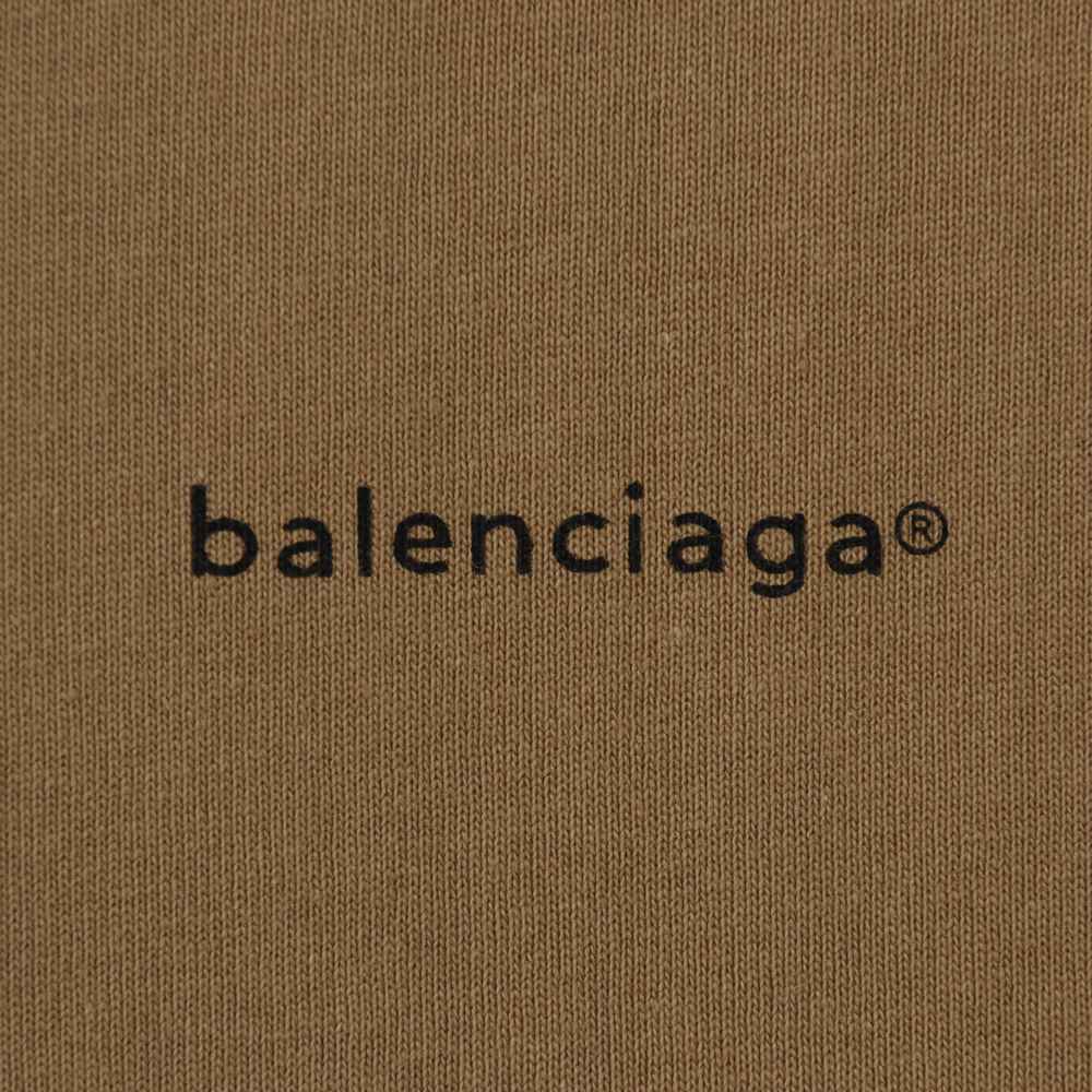 Ba1en*iaga BLCG 20SS small logo wheat short sleeve T-shirt