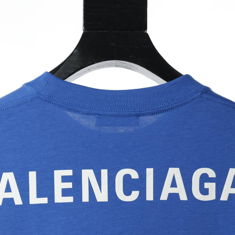 Ba1en*iaga BLCG 20ss short sleeve T-shirt with letters on chest