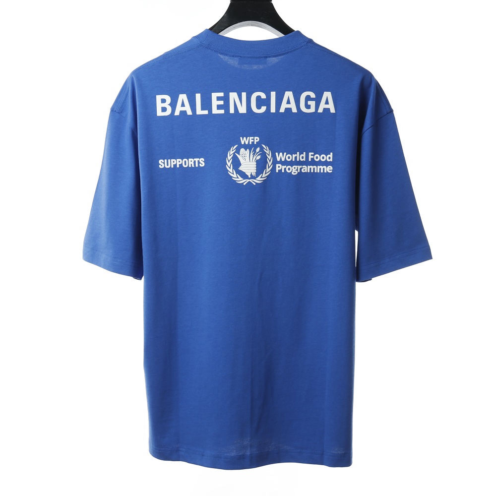 Ba1en*iaga BLCG 20ss short sleeve T-shirt with letters on chest