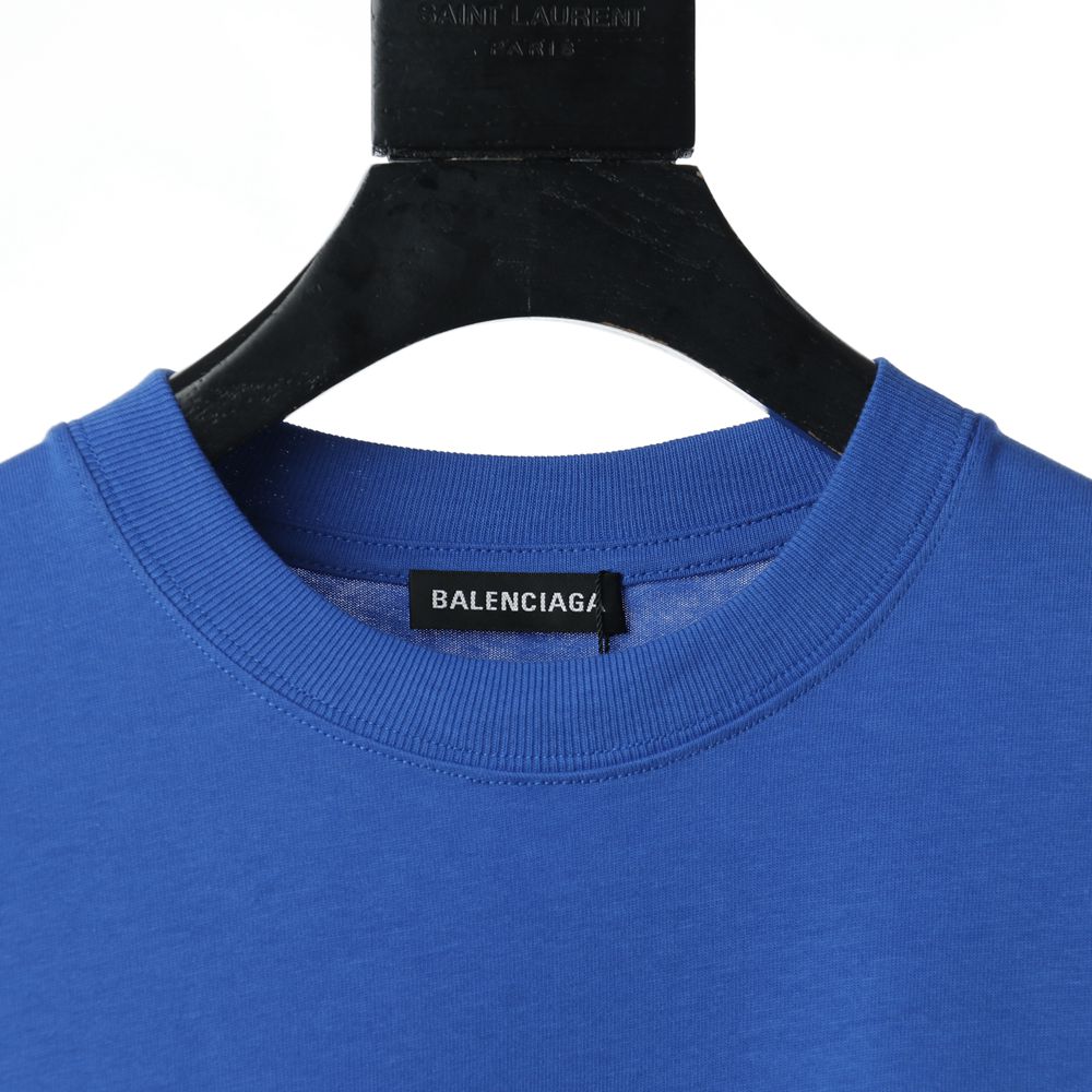 Ba1en*iaga BLCG 20ss short sleeve T-shirt with letters on chest