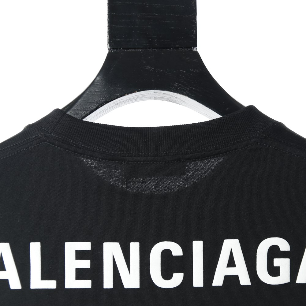 Ba1en*iaga BLCG 20ss short sleeve T-shirt with letters on chest