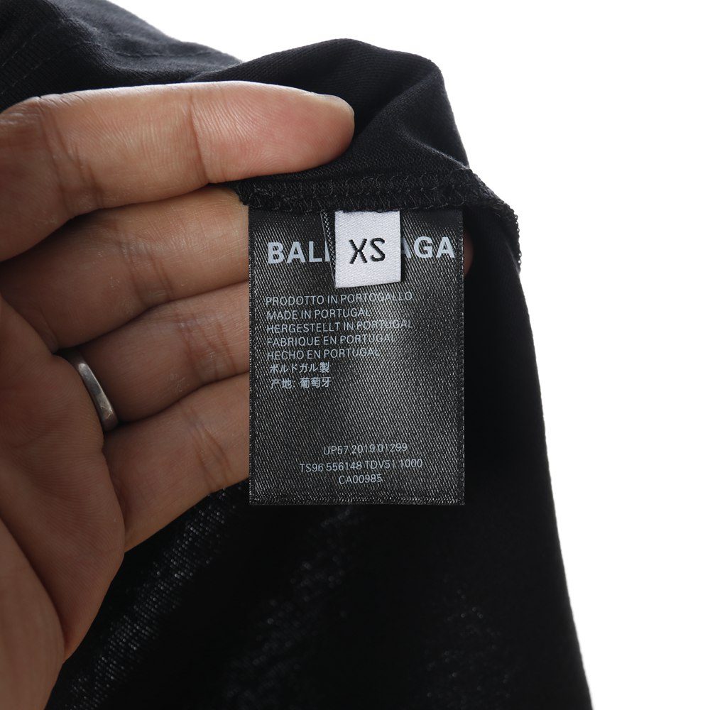 Ba1en*iaga BLCG lock crown wheat ear short os version tee shirt