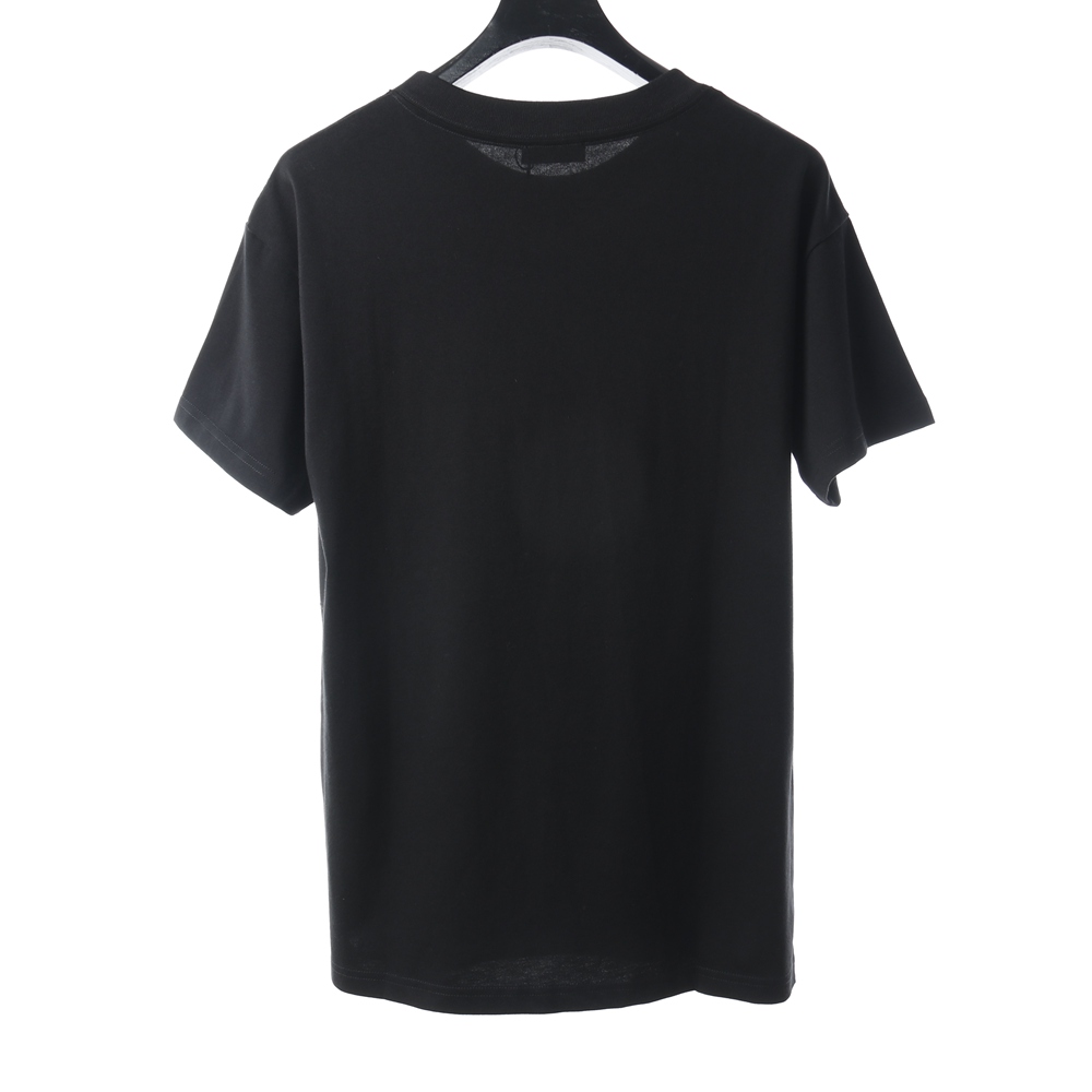 Ba1en*iaga BLCG lock crown wheat ear short os version tee shirt