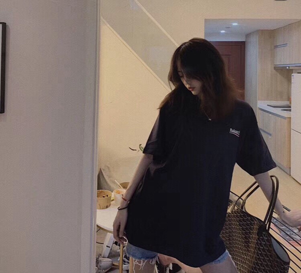 Ba1en*iaga BLCG 20ss classic blue cola short sleeve