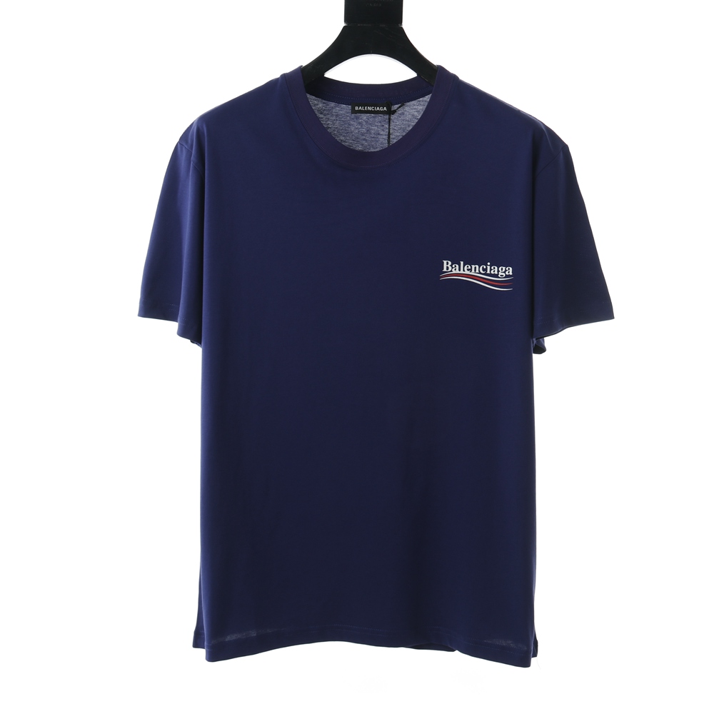 Ba1en*iaga BLCG 20ss classic blue cola short sleeve