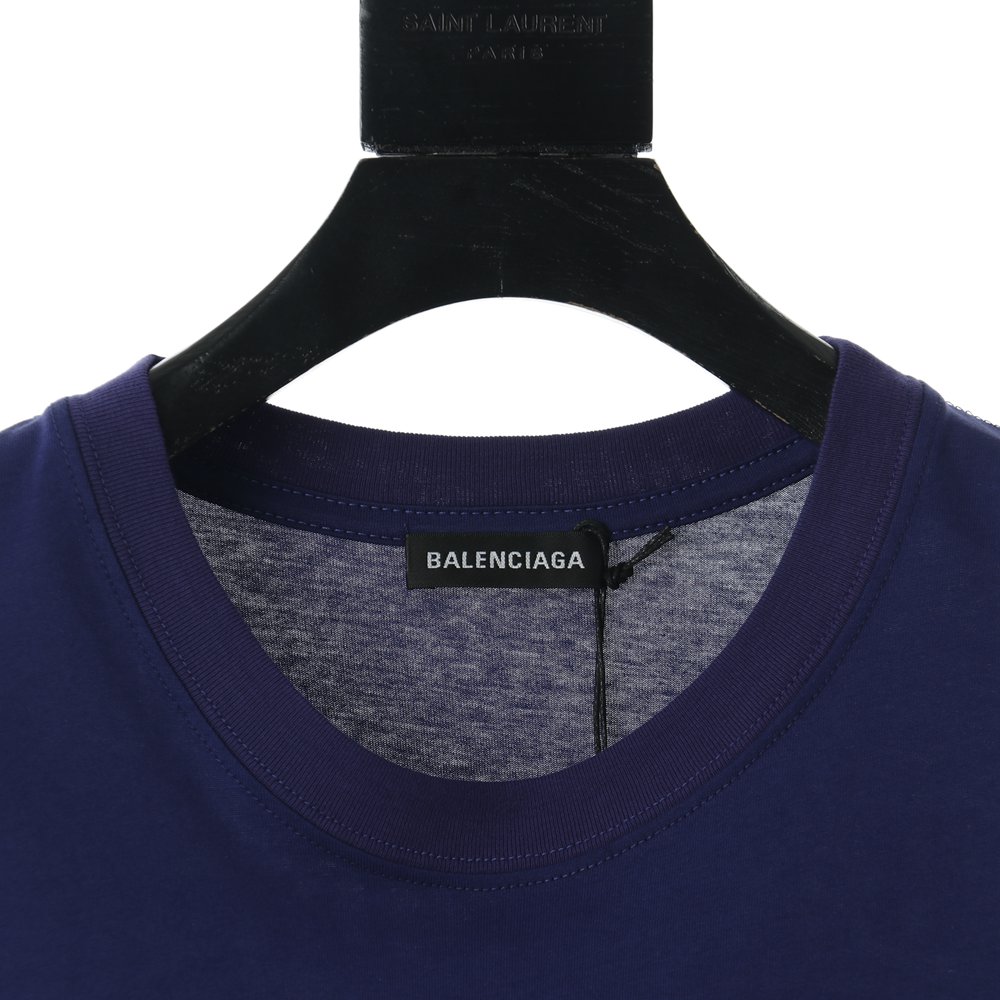 Ba1en*iaga BLCG 20ss classic blue cola short sleeve