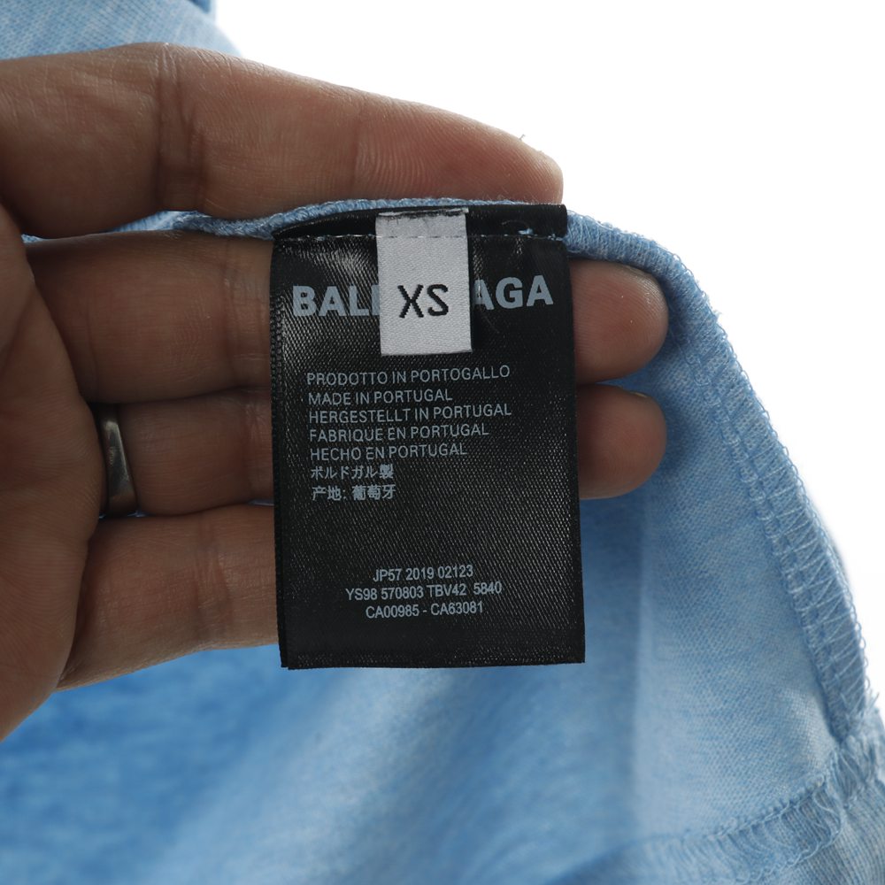 Ba1en*iaga BLCG 20SS Ice Blue Coke Short Sleeve