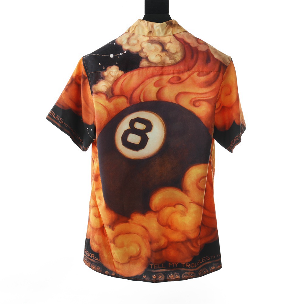 Svp*me 19fw Martin Wong8-ball RayonShirt