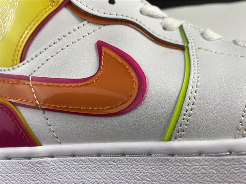 Air Jordan 1 Mid SE GS Edge Glow(CV4611-100)