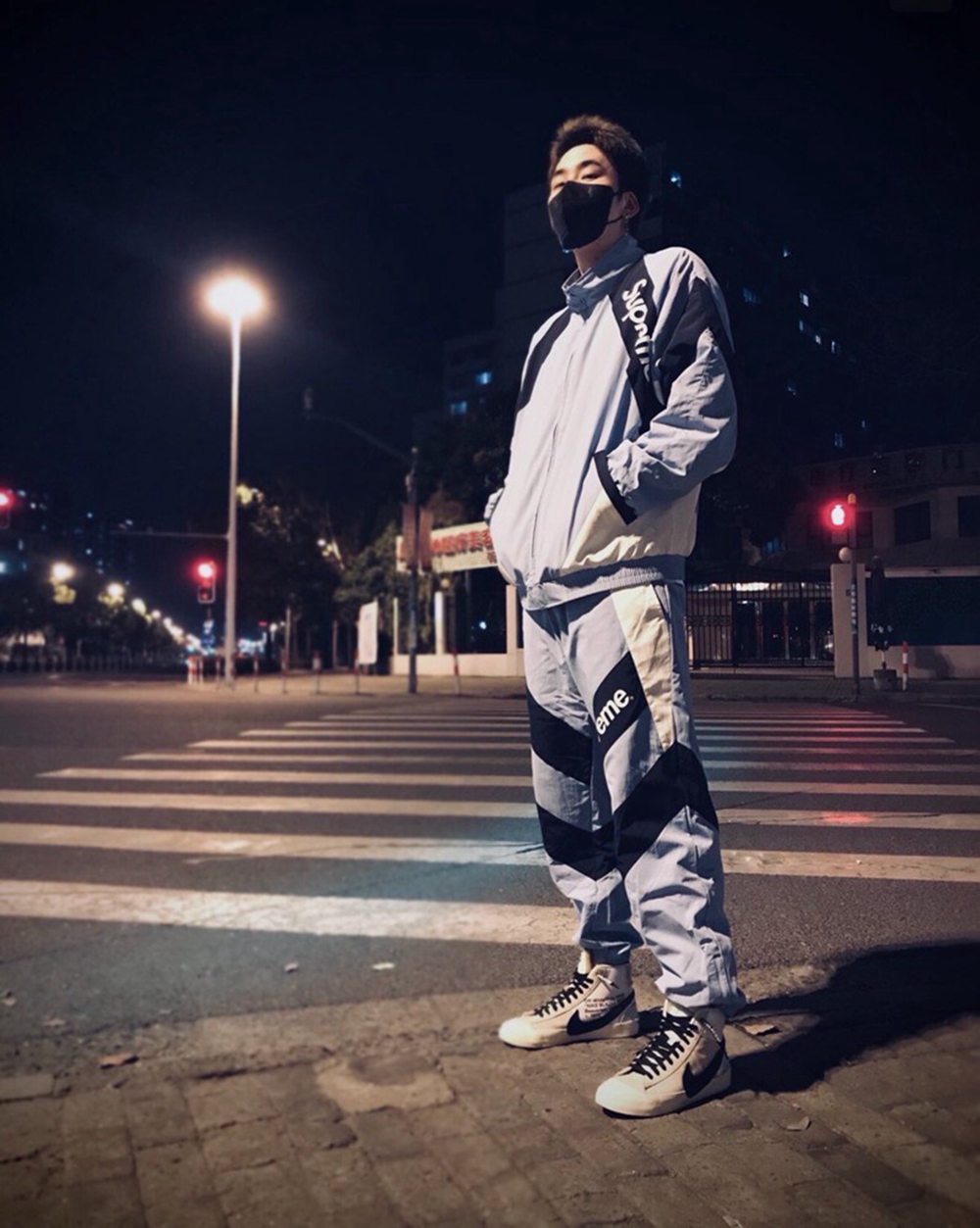 Svp*me 20SS WEEK 1 Paneled Track Pant