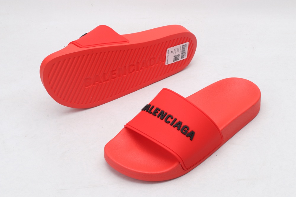 BLG Rubber Slides Red