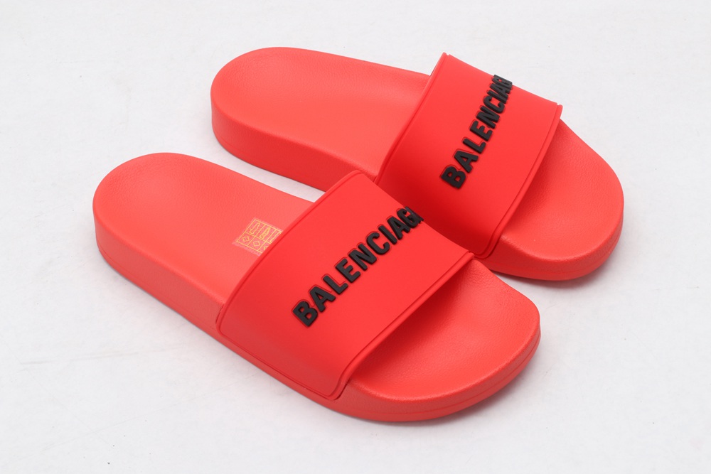 BLG Rubber Slides Red
