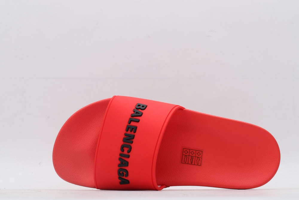 BLG Rubber Slides Red