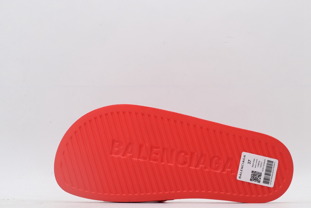 BLG Rubber Slides Red