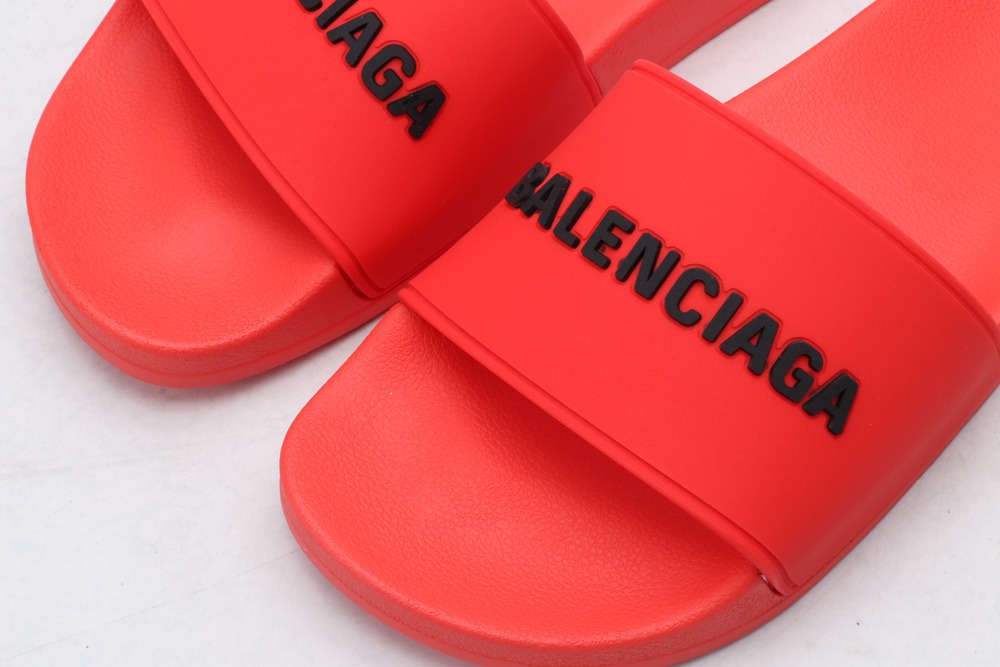 BLG Rubber Slides Red