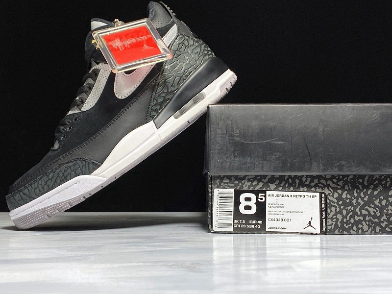 Air Jordan 3 Retro Tinker SP Black Cement(CK4348-007)