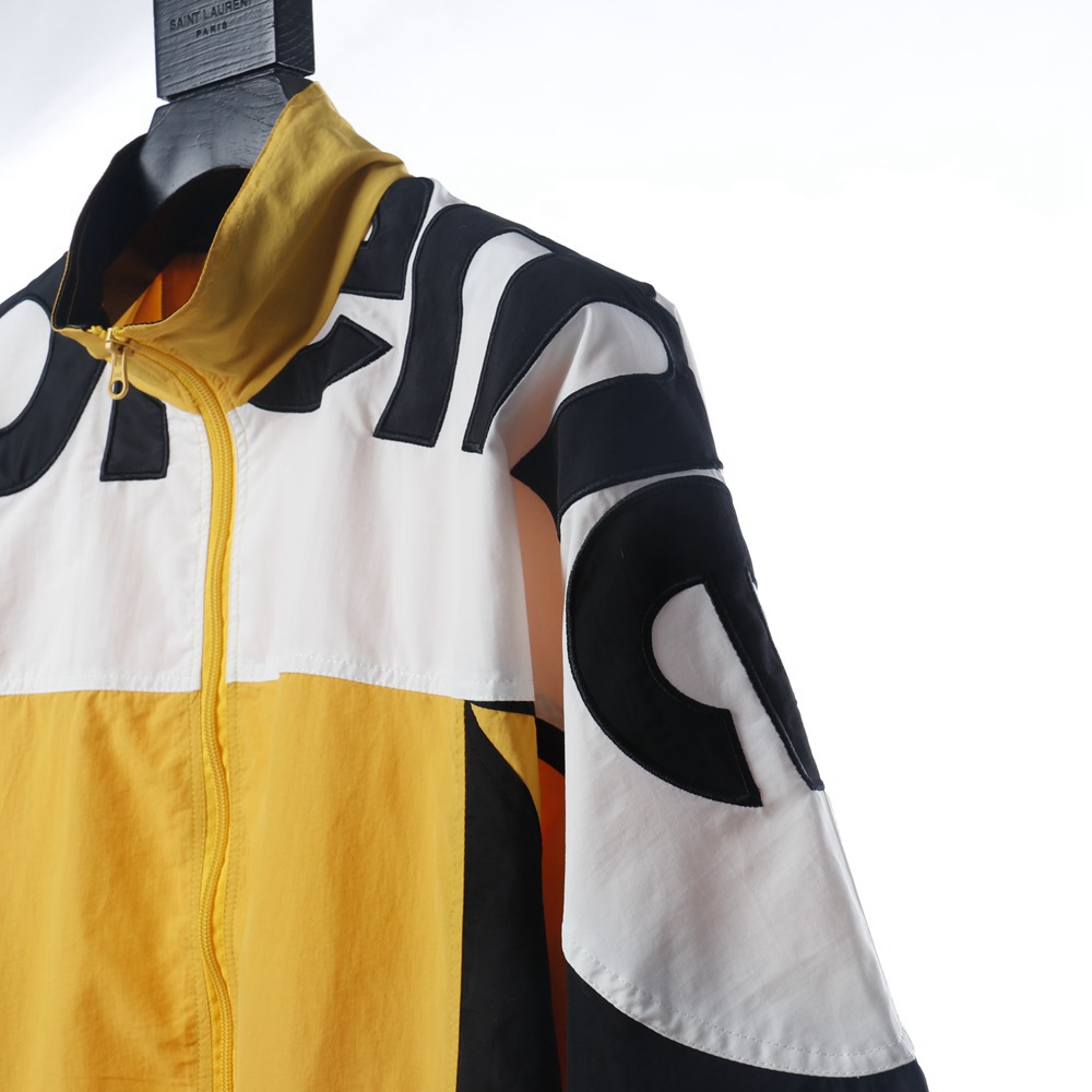 Svp*me 19FW Shoulde LOGO Track Jacket Yellow