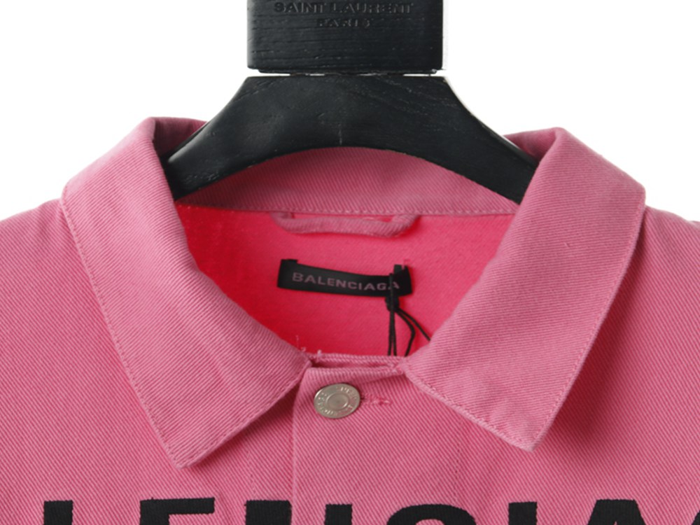 BLCG 20SS Pink Denim Jacket