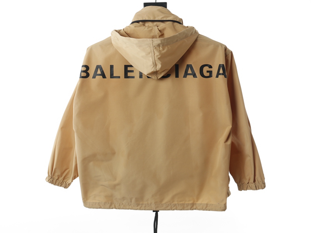 BLCG Logo Back Trench Coat