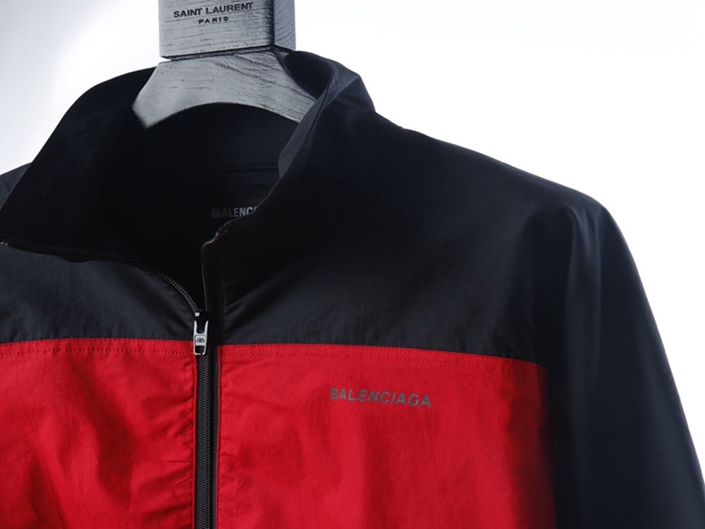 BLCG 19Fw Black And Red Trench Coat