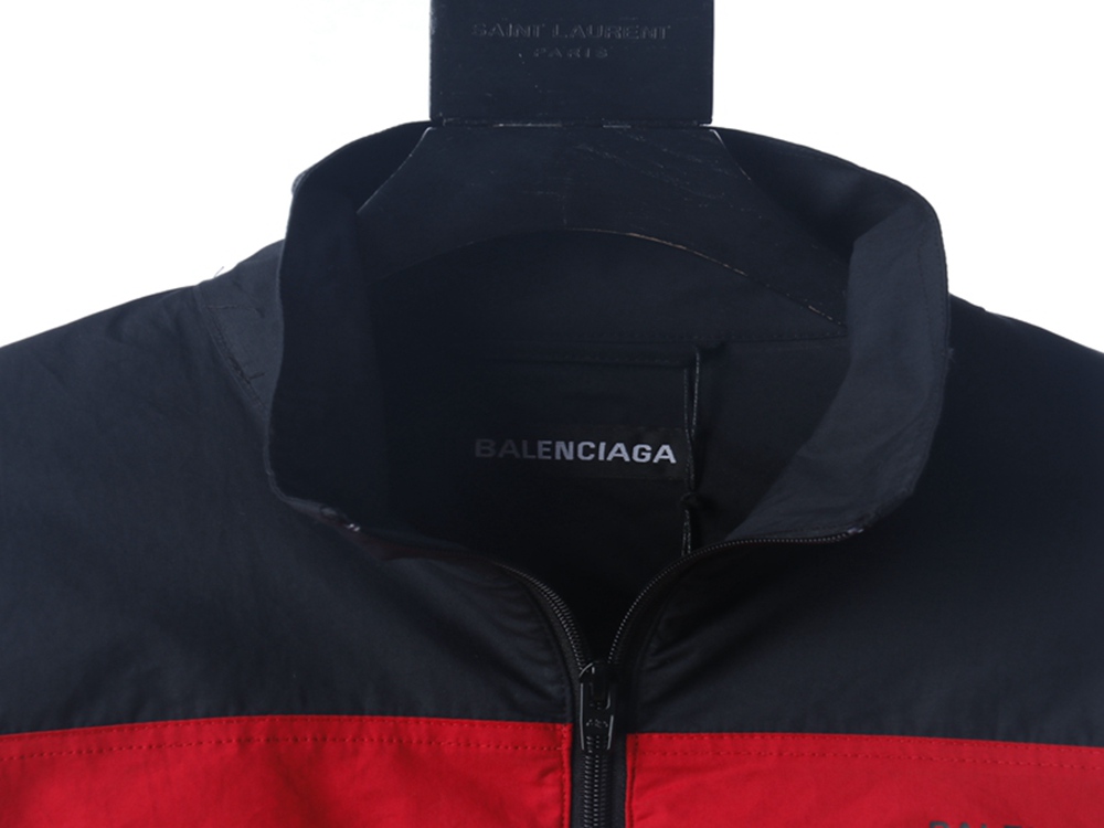 BLCG 19Fw Black And Red Trench Coat