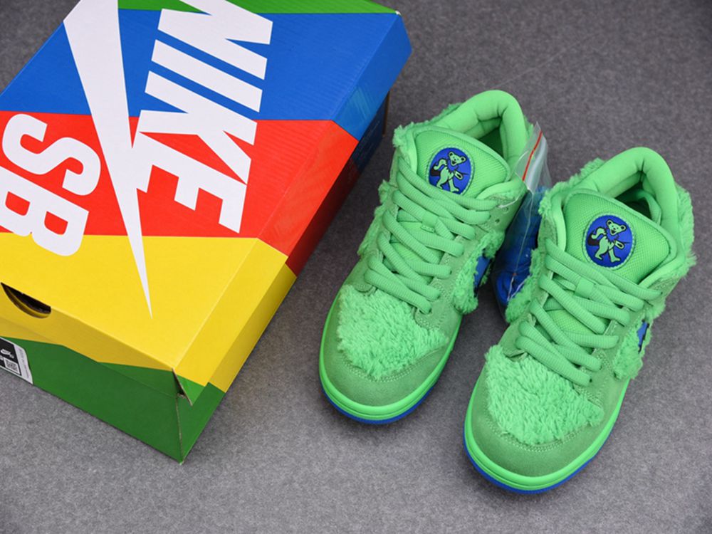 Grateful Dead x Dunk Low SB 'Green Bear'(CJ5378-300)