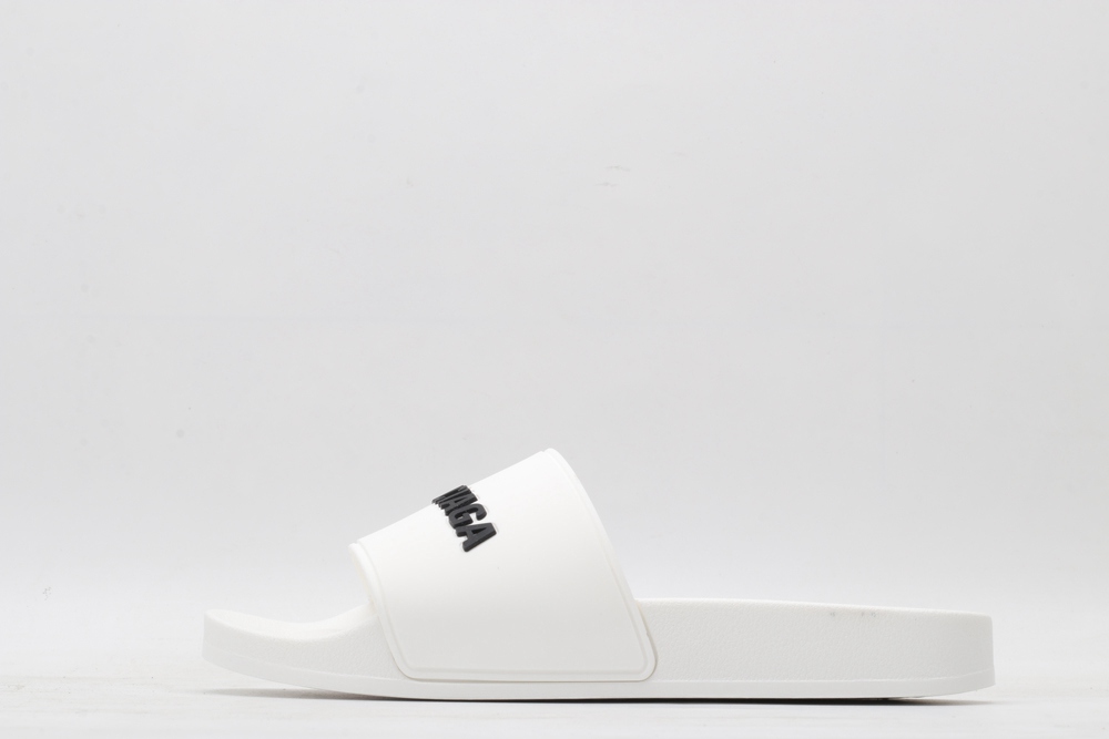 BLG Rubber Slides White