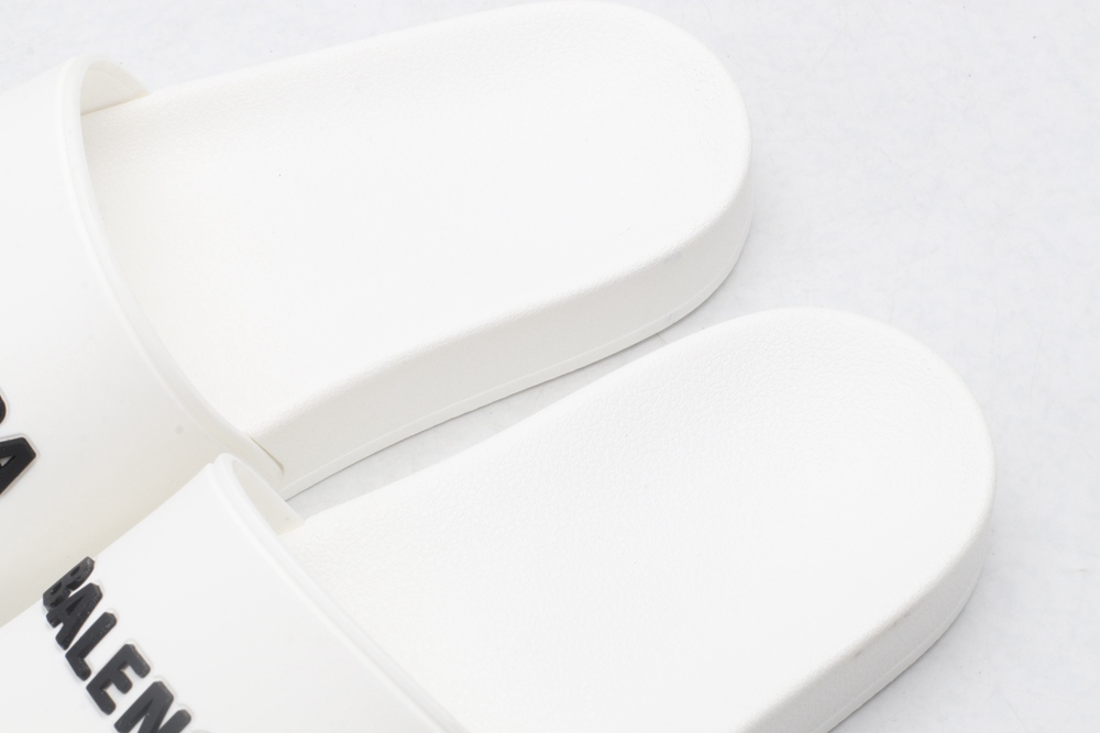 BLG Rubber Slides White