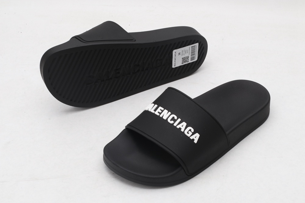BLG Rubber Slides Black