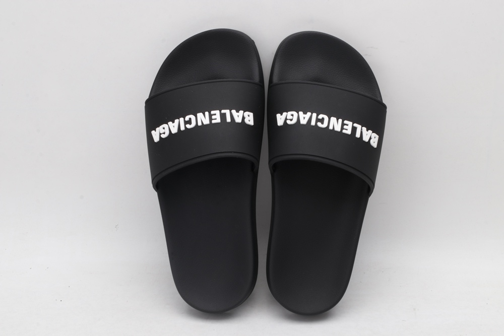 BLG Rubber Slides Black