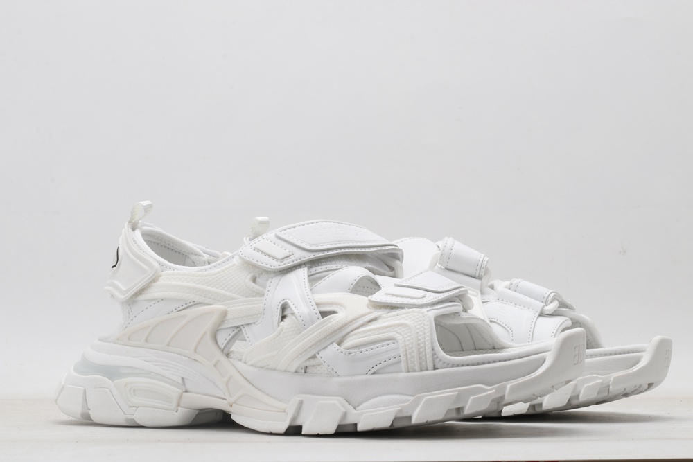 BLG Track Sandal Triple White