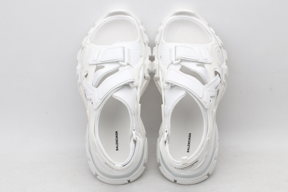 BLG Track Sandal Triple White