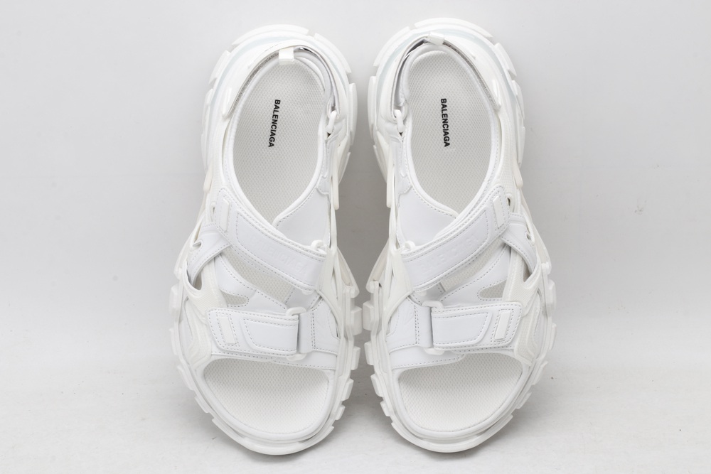 BLG Track Sandal Triple White