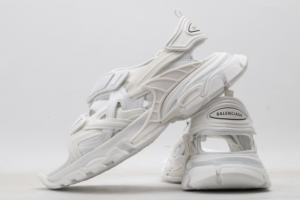 BLG Track Sandal Triple White