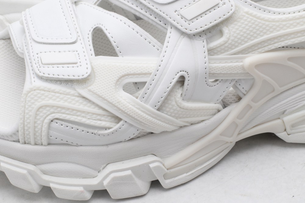 BLG Track Sandal Triple White