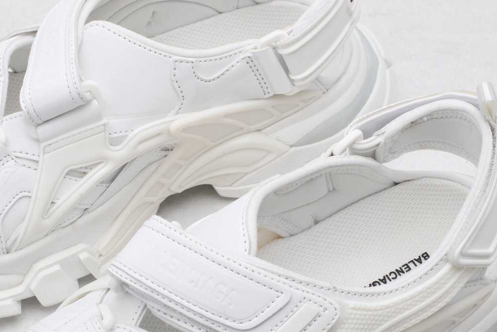 BLG Track Sandal Triple White