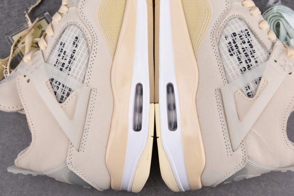 Off-White x Wmns Air Jordan 4 SP Sail
