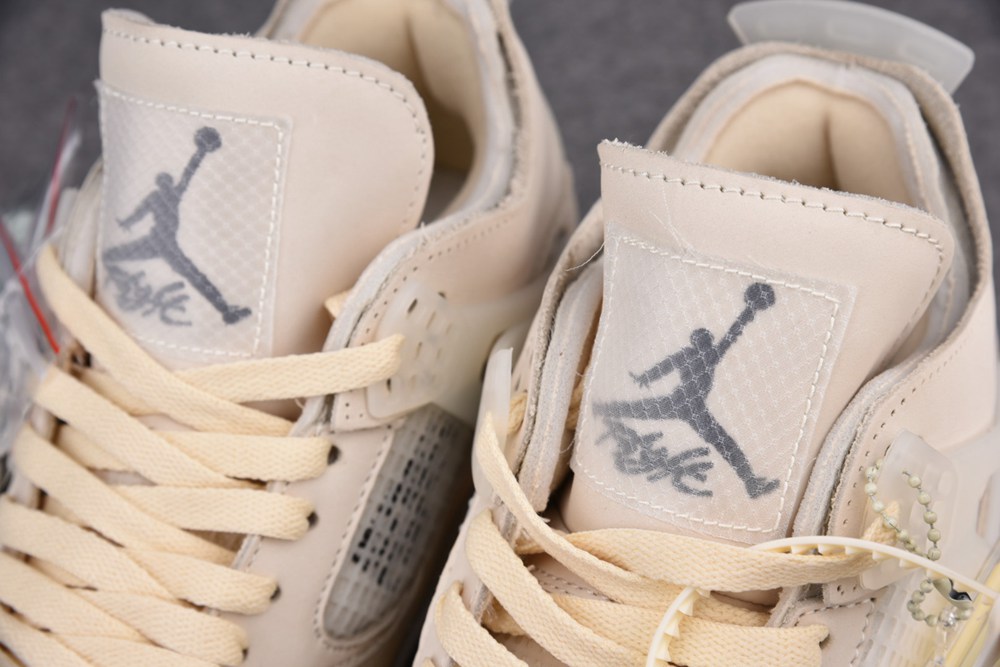 Off-White x Wmns Air Jordan 4 SP Sail
