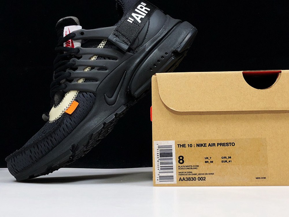 Off-White x Air Max Presto Black